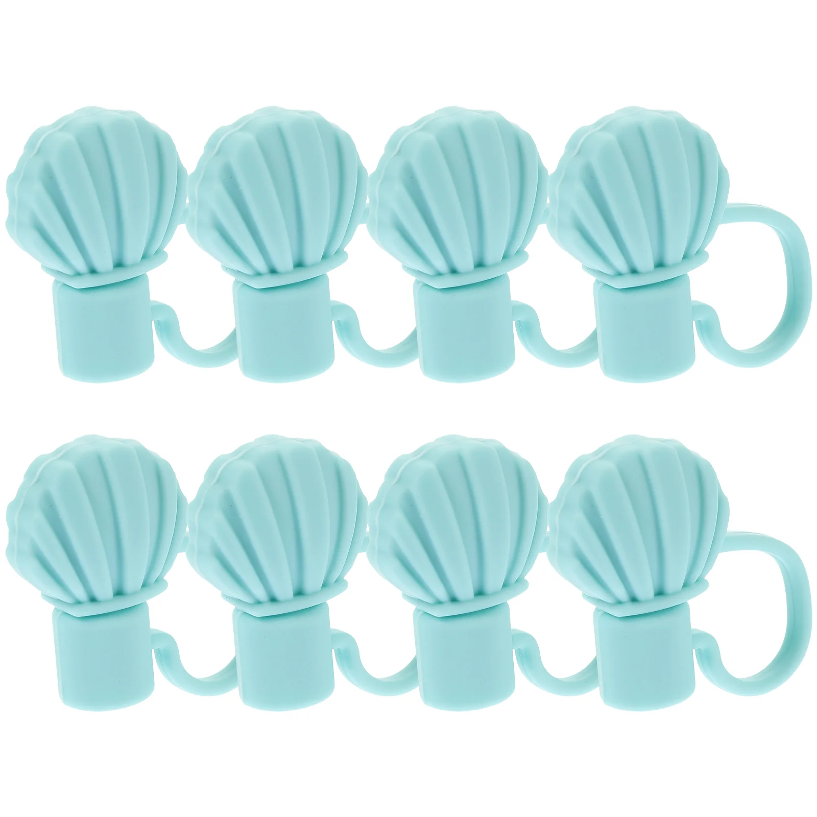 8 Pcs Silicone Kawaii Straw Covers Detachable Dust Cap for Tumblers Protector Tip Cover Safe Anti Deform Easy Use