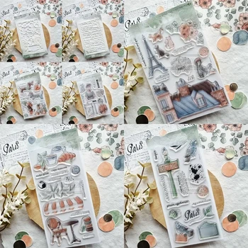 Paris Travel Silicone Stamp 1