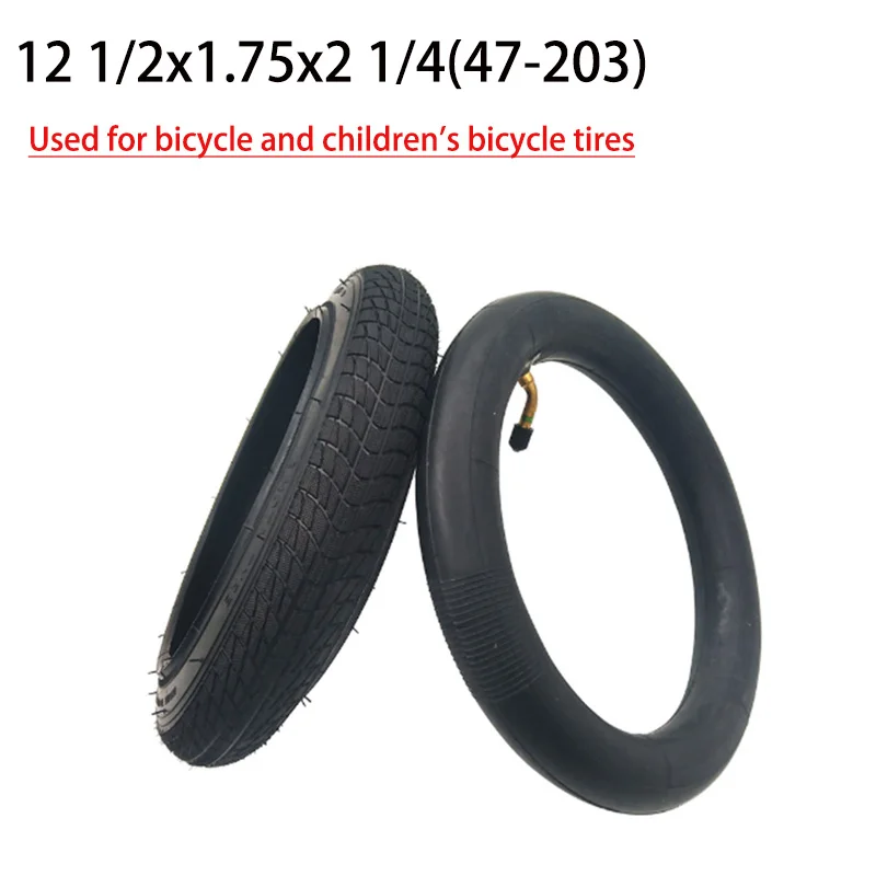 12 inch 12 1/2x1.75x2 1/4 (47-203) inner and outer tire bicycle ...
