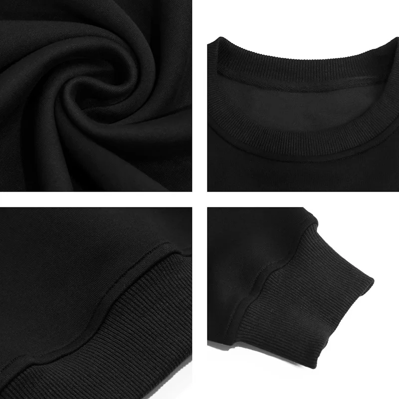 Ästhetische Kapuzenpullover aus Baumwolle mit grafischem Motiv - true-deals-club