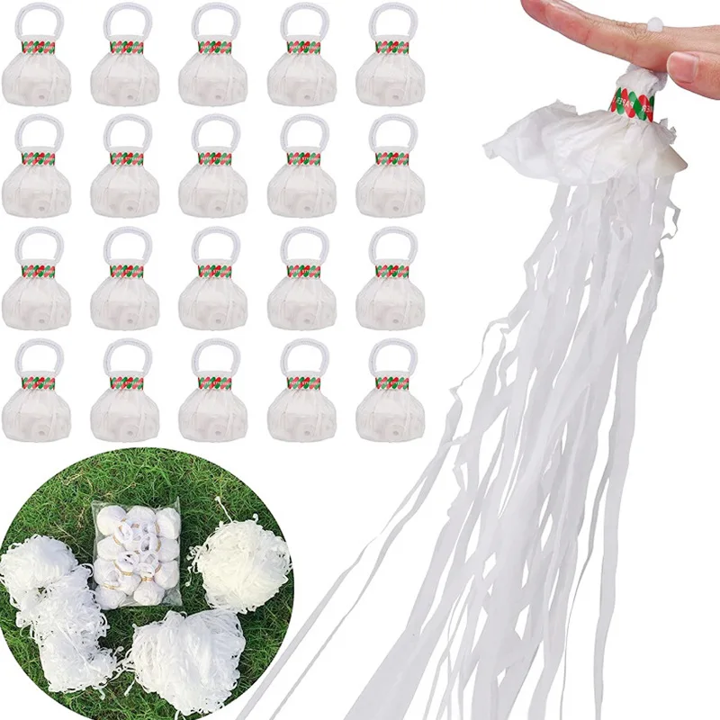 10Pack Hand Throw Confetti Streamer Hand Throwing Ribbons