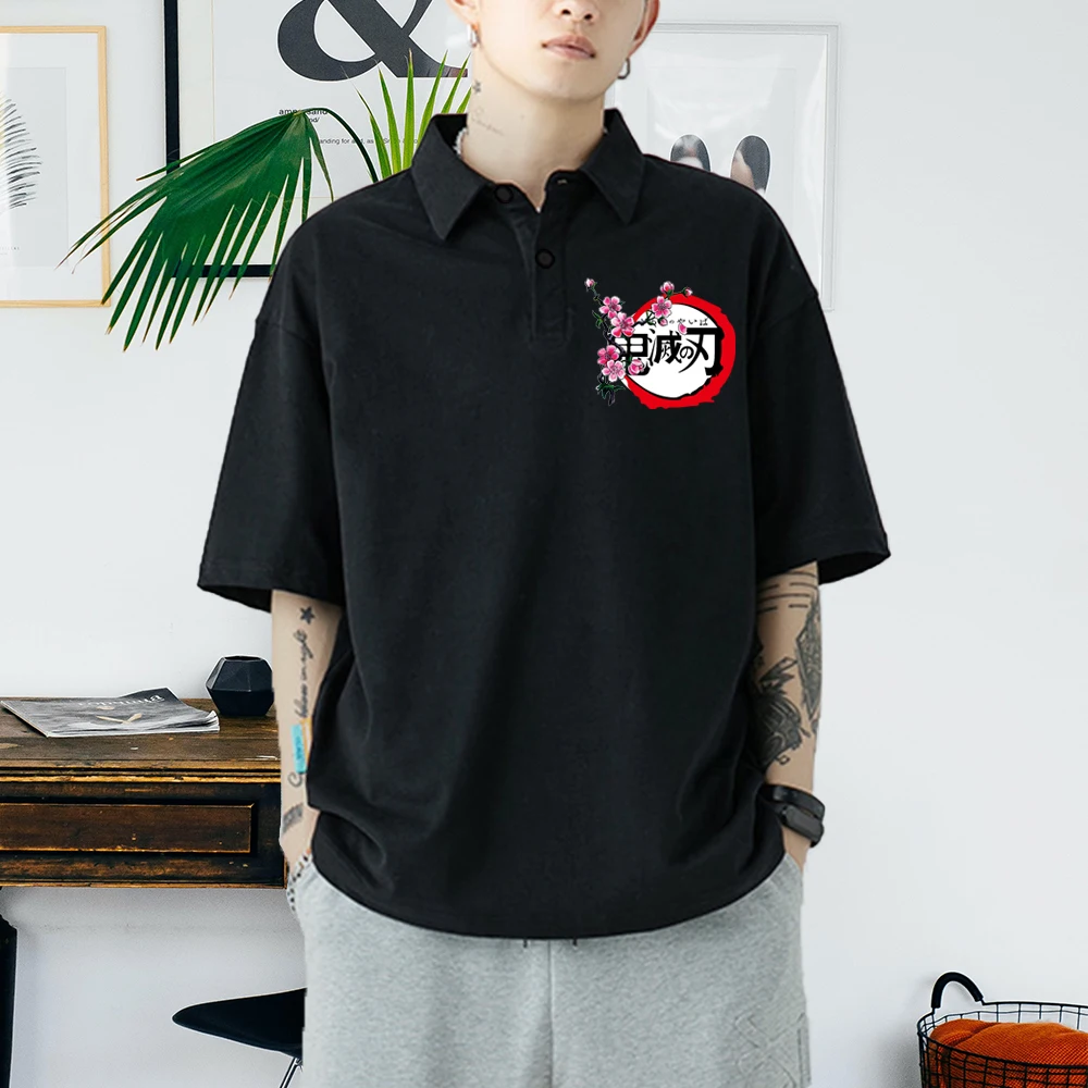Demon Slayer Polo Shirts Men's Shirt 