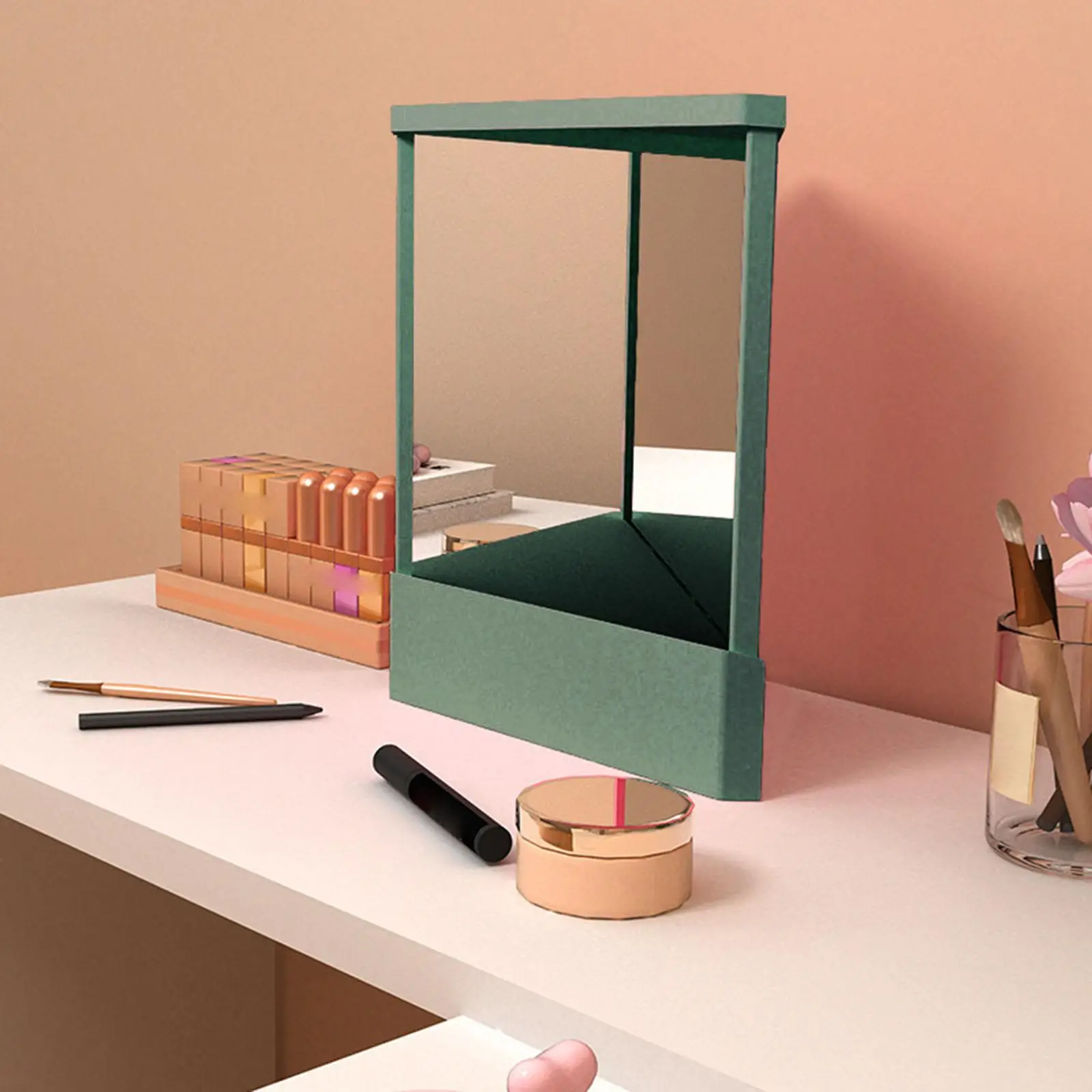Non Reversing Mirror Clear Reverse Mirror Inverted for Cosmetic Makeup Vanity Table Bedroom Living Room makeup mirror