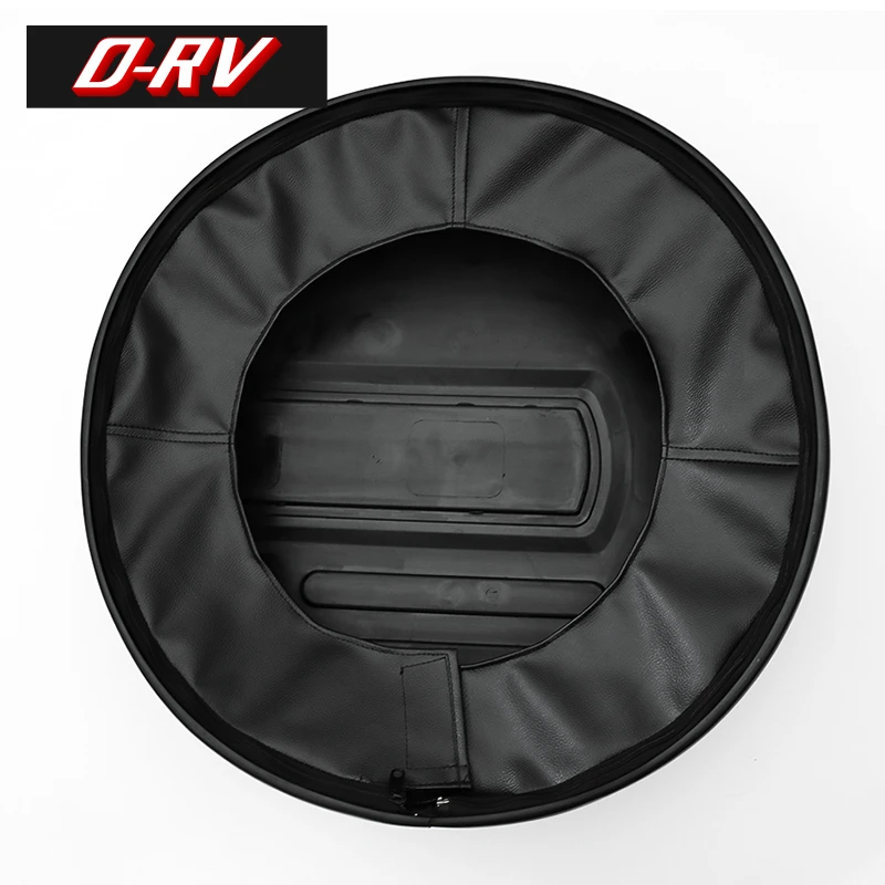 ABS Leather Space-Saving Spare Wheel Protective Cover car accessories for Suzuki Jimny JB64 Sierra JB74W tire cover