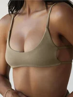 Camisole Sexy dos nu pour femmes, haut de plage Slim à bretelles, sans manches, Streetwear, bretelles coréennes, débardeur sensuel, été 2025 1