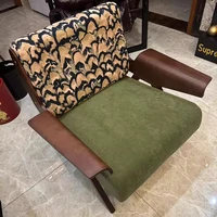 Modern Vintage Couch Living Room Luxury Nordic Single Lazy Living Room Sofas Ottoman Puff Sofa Wohnzimmer Living Room Furniture 6