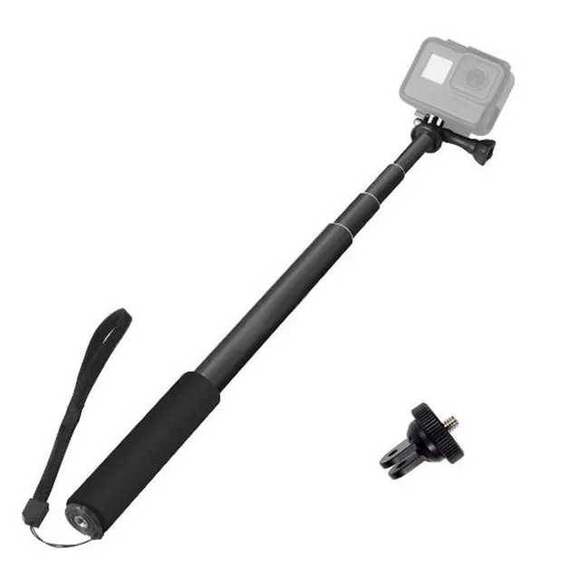 Monopod Selfie Stick for Gopro Stick Extendable Baton Selfie Waterproof Handheld Sticks Mount for GoPro Hero 13 5 Xiaoyi 4K DJI