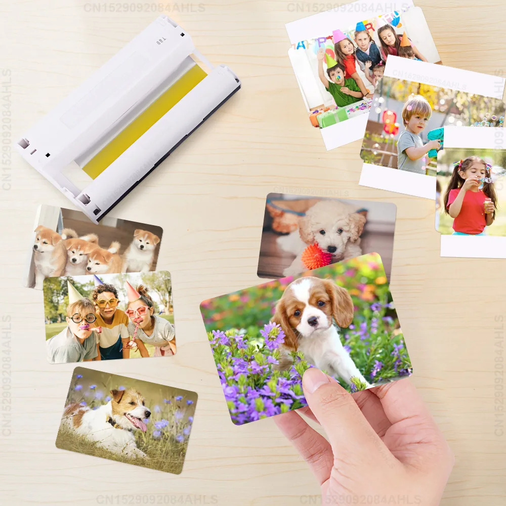 3 inch Photo Paper Set Compatible Canon Selphy3 inch Paper Ink Cartridge  for Canon Selphy CP1300 CP1500 CP1200 CP1000 with Tray - AliExpress