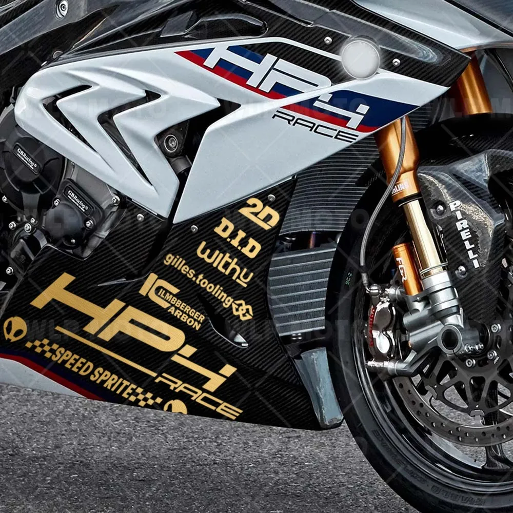 S1000 RR s1000rr S1000RR 2015 HP4 Motorcycle Sticker Kit Racing Side Shell Lower Fairing Decal Accessories reflective stickers car accessories motorcycle accessories motorcycle stickers vinyl stickers custom stickers bicycle decals graffiti stickers auto stickers wheel hub stickers