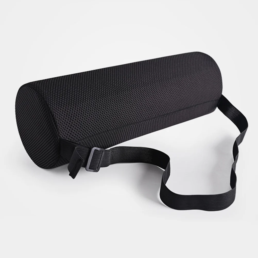 

Lumbar Roll for Chair Car Back Lumbar Support Roll with Elastic Strap Lumbar Support Pillow