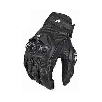 Genuine Leather Motorcycle Gloves 1