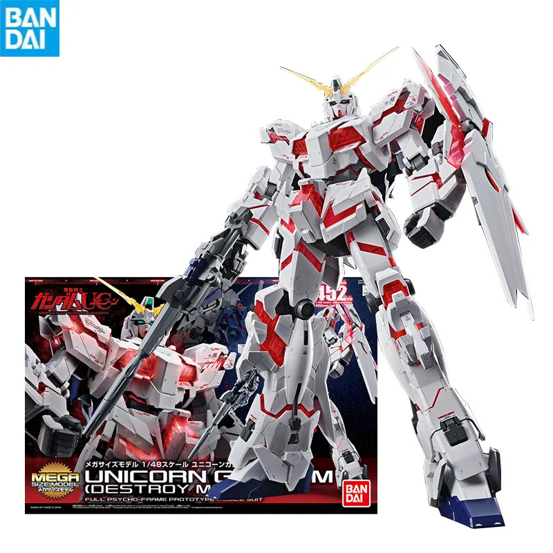 Bandai Gunpla Mega Größe 1/48 Rx-0 Einhorn Gundam Montage Modell 