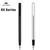 Jinhao 65 Black Silver Color Daily work Notes Office Fountain Pen EF F 0.30mm Nib Student School Writing Pen Stationery Supplies 1