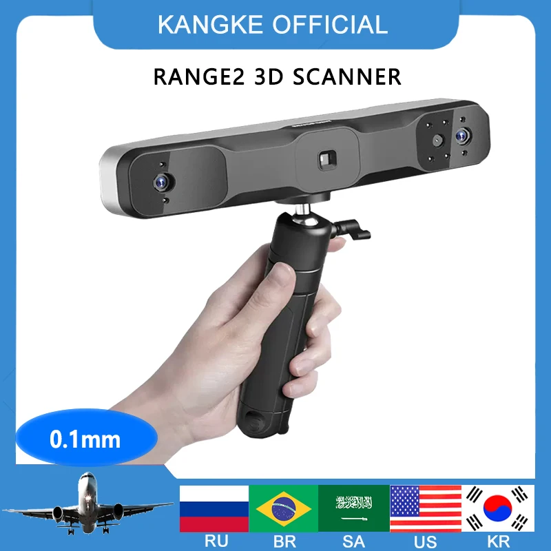 

Revopoint Range 2 3d scanner revopoint RANGE 3D Scanner Infrared Light | Large Object Scanning