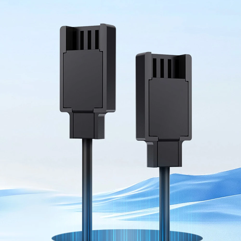 USB Charger Cable for Joycon Controller 2 in 1 Travel Charging Cables 2.5M Charging Cord for Switch Controller Charger