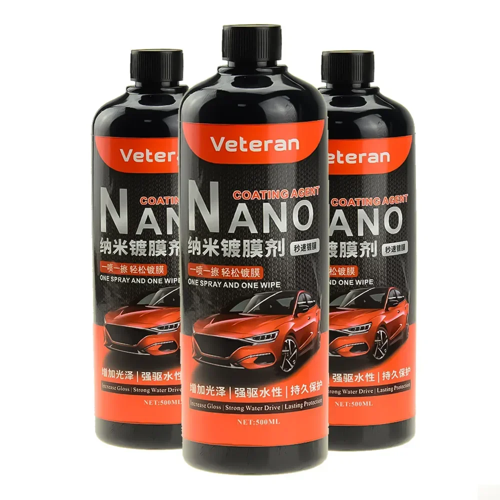 500ML 9H Hardness Car Detailing Ceramic Coating Car Products Nano Glass Plated Crystal Polish