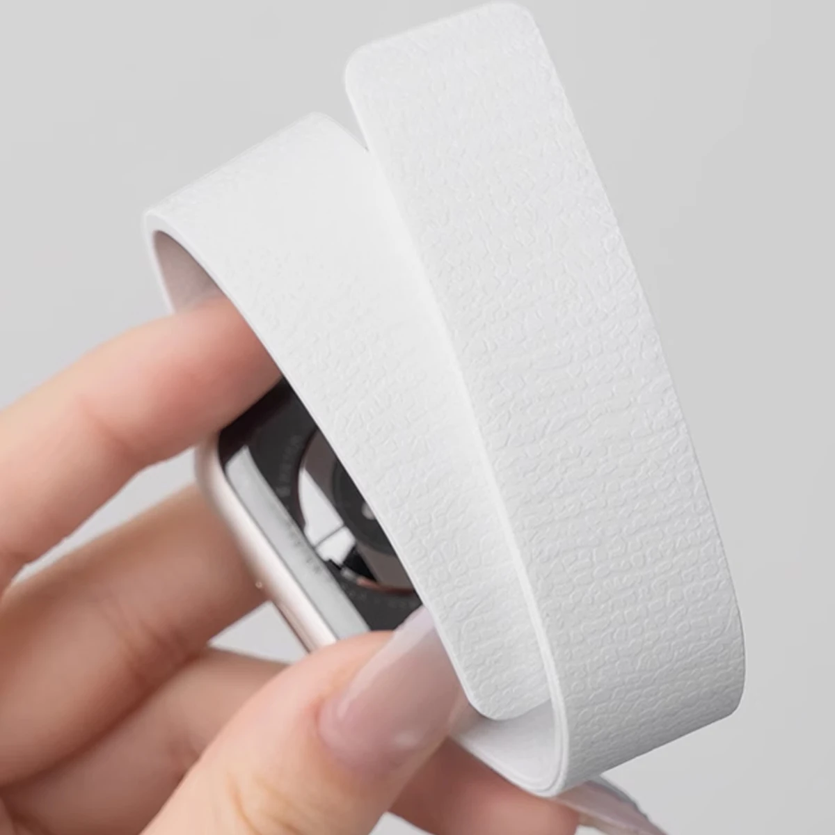 Silicone Magnetic Loop Strap - Versatile Sizes 18mm/20mm/22mm