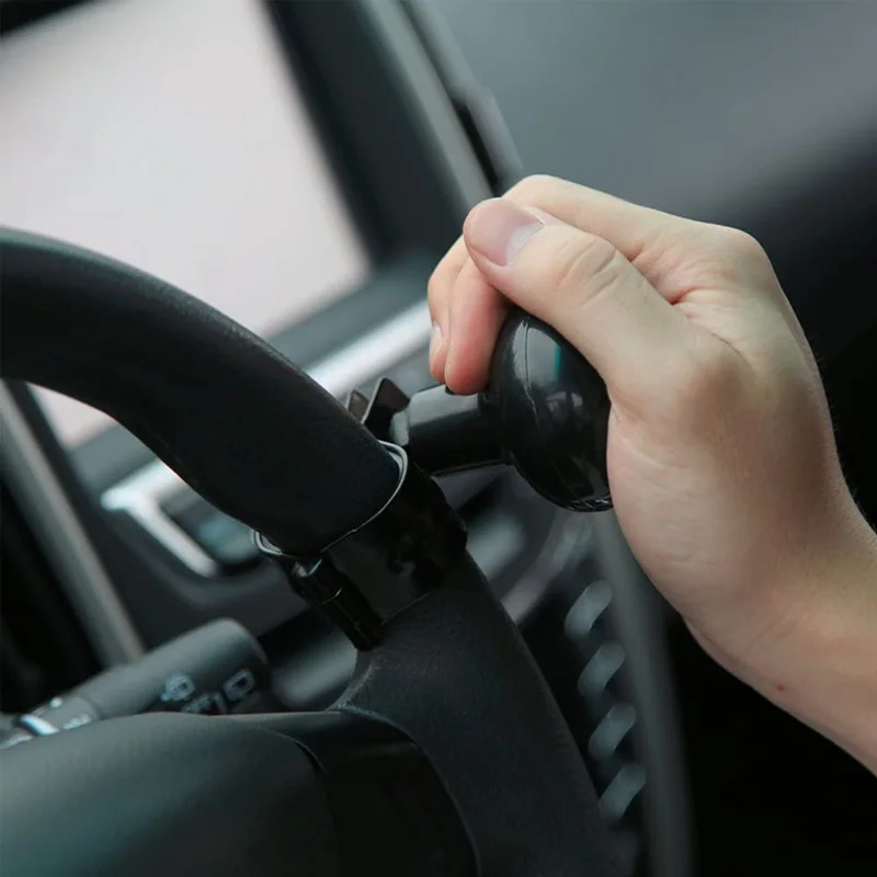 Universal Truck Heavy Car Duty Anti Slip Steering Wheel Knob Spinner Handle Booster Grip Protective Auxiliary Ball Safe