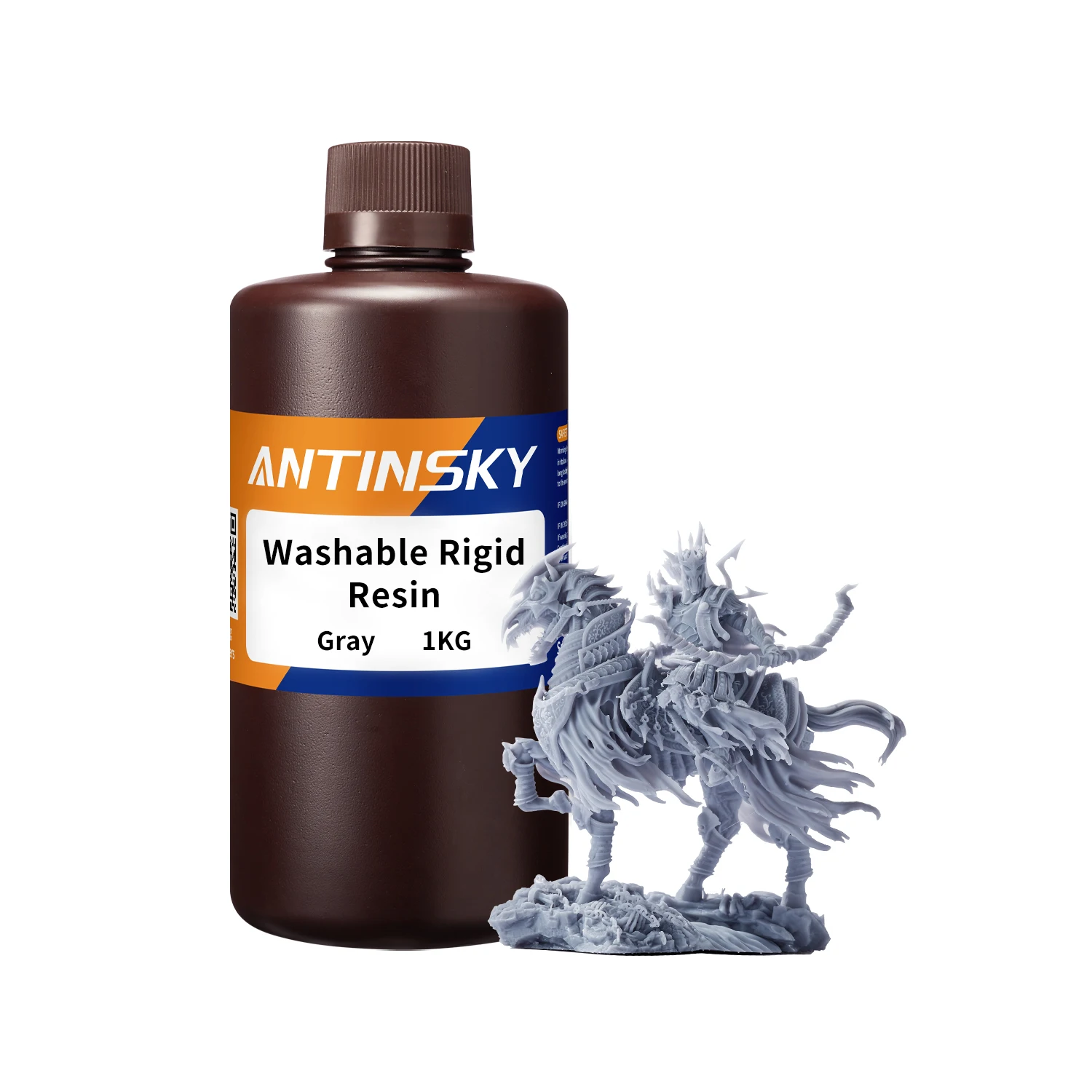 안틴스키 세척 가능한 경질 레진 1KG 고정밀 세척성 저취 Elegoo/Anycubic/Phrozen SLA DLP LCD 프린터용 3D 레진