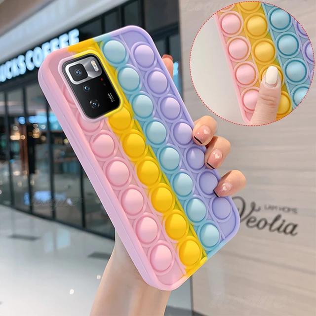 Funda Pop It para Samsung Galaxy A52s (5G) - Funda de silicona con