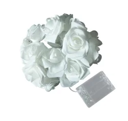 2022NEW 1.5M 10 Roses Flower LED String Lights Christmas Decorations for Home Christmas Tree New Year Decoration Merry