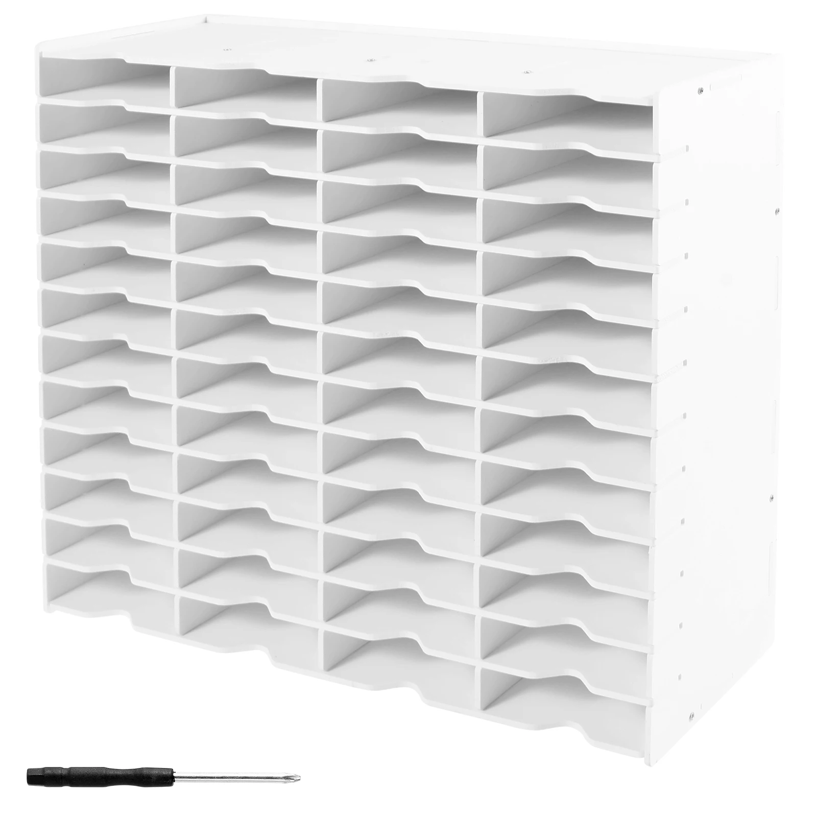 24/48 Slots Ink Pad Holder Sturdy Pad Organizer Waterproof Stamp Storage Organizer Space Saving Ink Storage Rack storage bag storage box plastic storage box storage container stamp storage binder