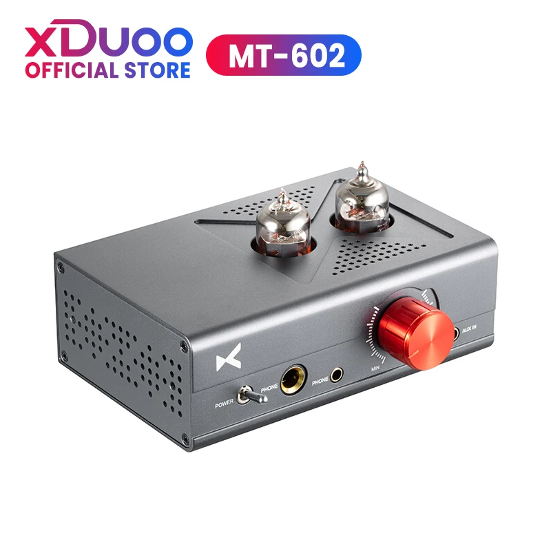 XDUOO MT-602 Double 6J1 Tube Amp Tube + Class A Headphone Amplifier MT602