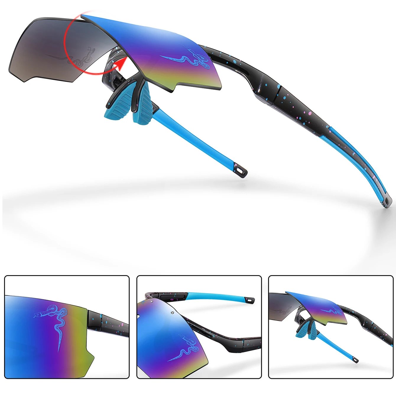 Brand Sports MTB Goggles UV400 Cycling Running