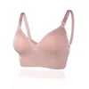 Maternity Nursing Bra Breastfeeding Pregnant Mother Mama Open Breast Bra Wire Free Sleep Underwear Lactating Bralette 3