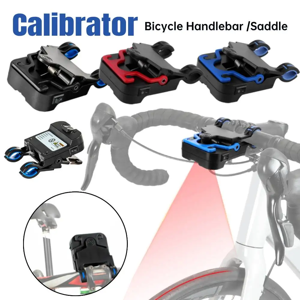 Bicycle Accessories Bike Seat Calibrator Bike Tool USB Charging Bicycle Handlebar Laser Aligner Seat Center Adjuster Measurement Tool Indicator