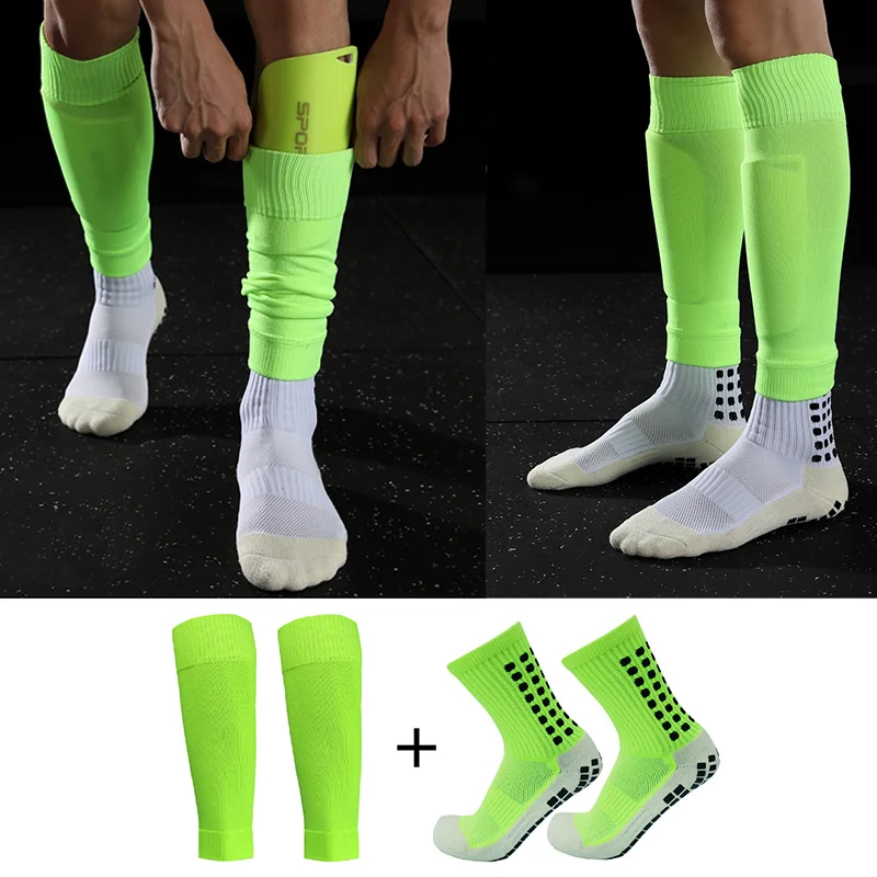 

Basketball Leg Guards Shin Men's Football Sports Socks Adult Youth Guards Calf Socks Leg Cover Calcetines Hombre New