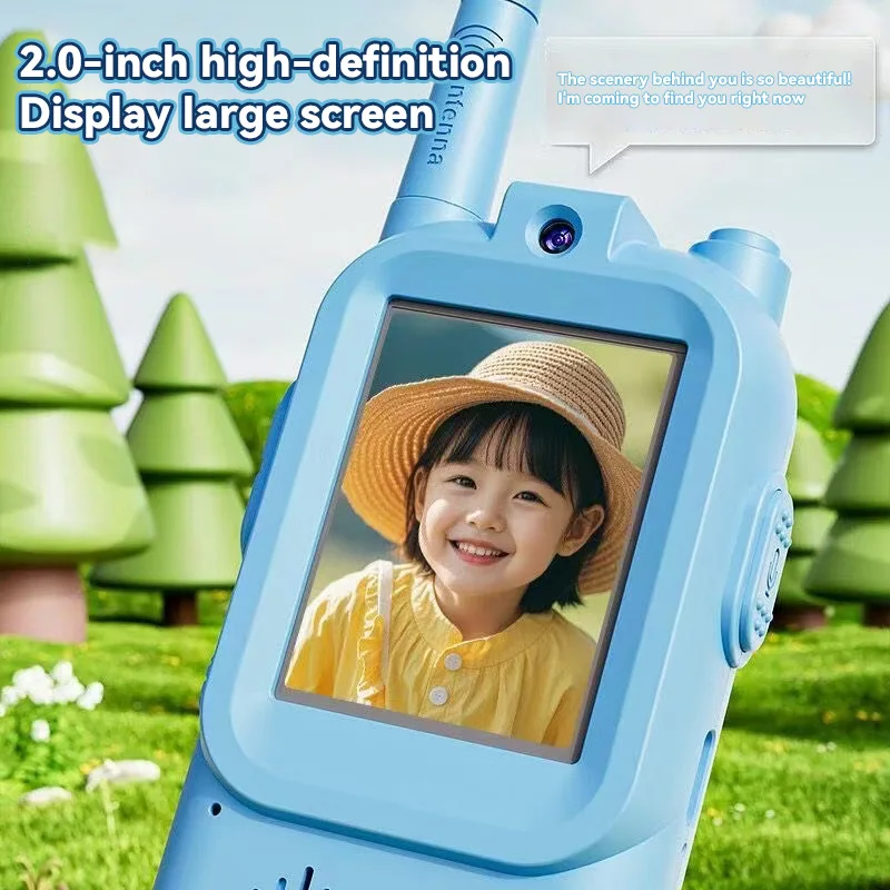 Kids Video Walkie Talkie Toys outdoor Children Parent-child intercom machine Walkie-talkie with HD Camera for Boys & Girls Gifts - 5