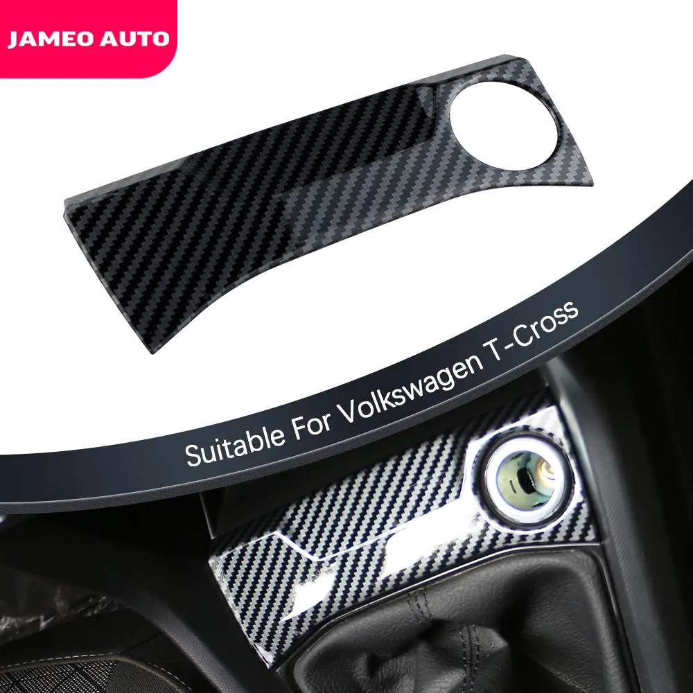 

Наклейка на панель автомобильного прикуривателя из нержавеющей стали для Volkswagen VW Tcross T-cross 2018-2023 LHD, декоративная отделка, аксессуары