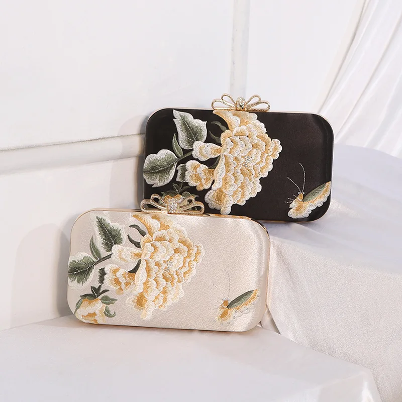 Embroidered Evening Bags Matching Bag Women's Evening Dress Bags Clutch Bag Stylish one shoulder crossbody bag Purses Women Bag