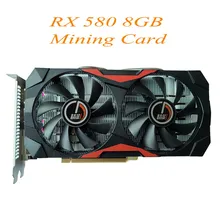 RX 580 8GB Mining Graphics Card GDDR5 256 Bit Radeon RX 580 8GB Video Cards for ETH Miner Rig PC RX 588 GPU