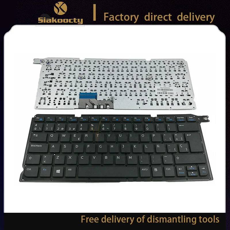 Новая испанская клавиатура для DELL Vostro 14Z 5460 V5460 V5470 5470 5439 P41G, испанская клавиатура для ноутбука AEUT3N00240