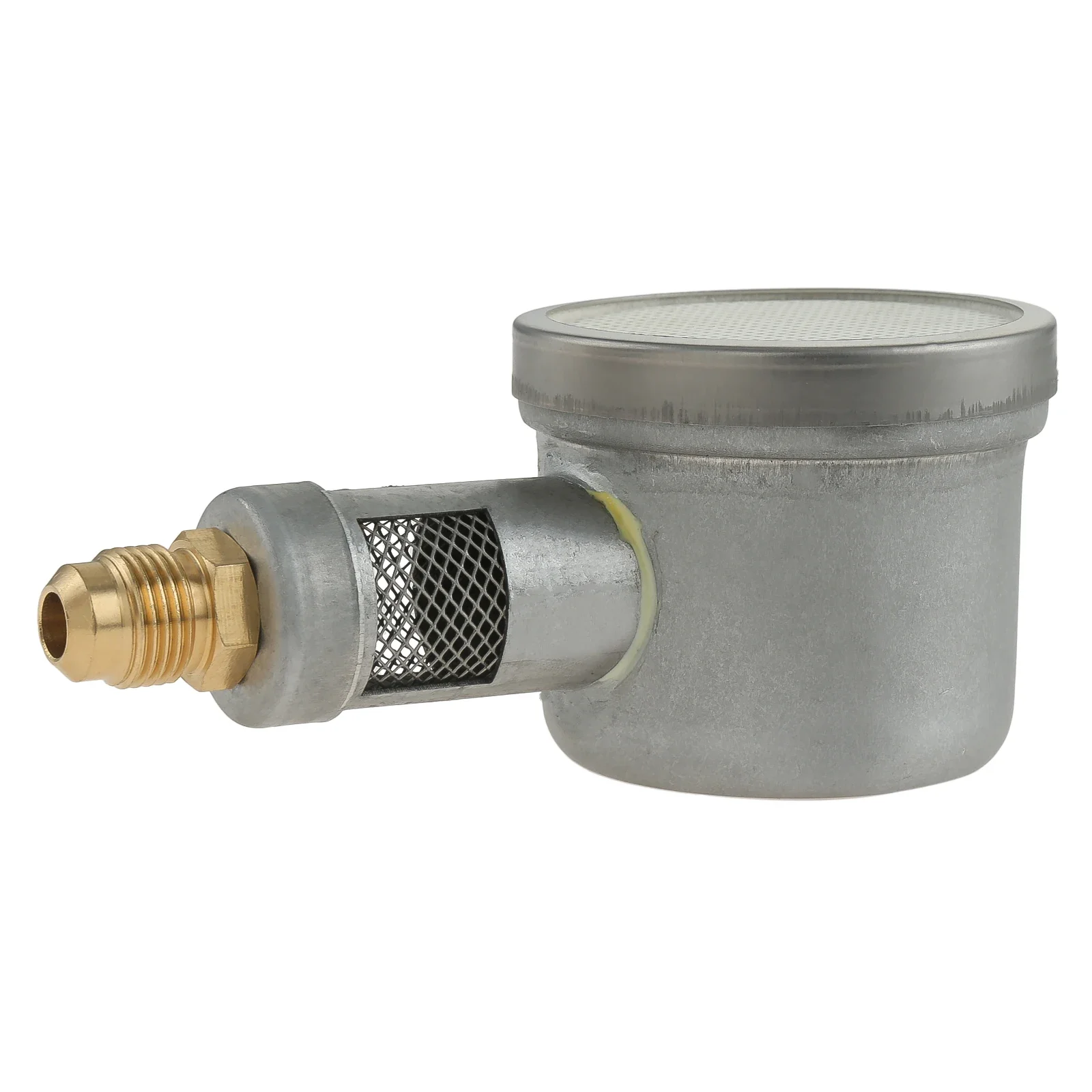 Ceramic Plate Round Small Burner with 3/8 Connector fit for Gas Heater Boiler Deck Heater Replacement Mini Infrared Burner Part gas burner nozzle kit propane connector adapter