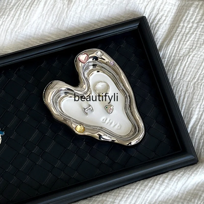 

Creative Heart Ashtray Jewelry Tray Good-looking Hallway Storage Tray