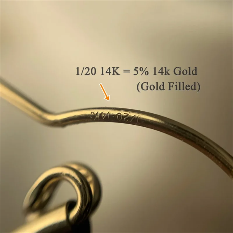 14K Gold Filled Hoop Earrings Modern Jewelry Minimalism Boho Brincos Gift Vintage Pendientes Oorbellen Earrings For Women 5