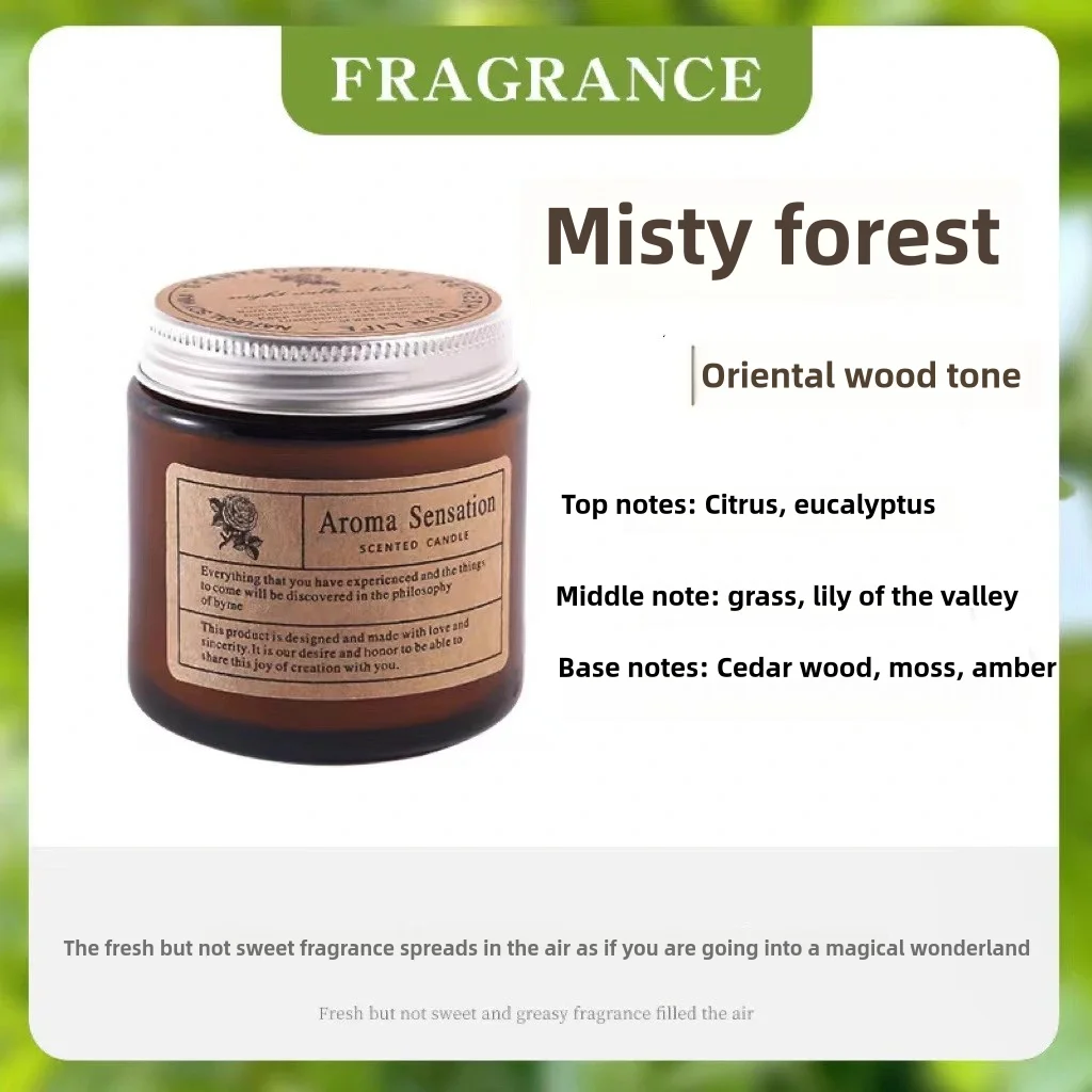 Luxury Aromatic Soy Candle Gift for Home and Wedding Decor