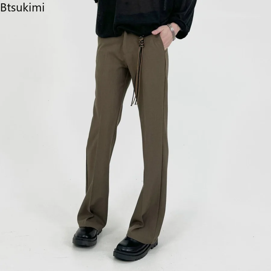 Pantalon de Costume Vintage pour Homme