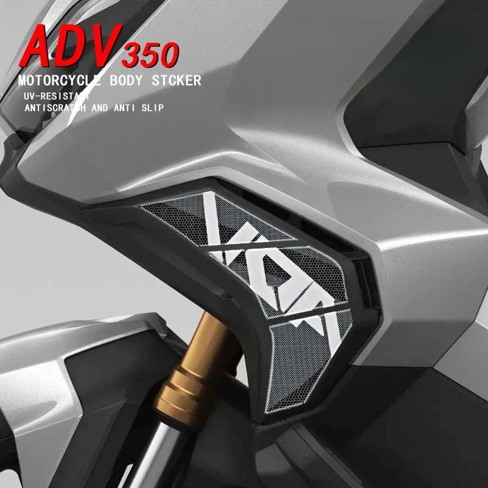 

For HONDA ADV 350 ADV350 2022 2023 Motorcycle Body Sticker Waterproof Decal Sticker 3D Side car head Sticker Decorate Decal