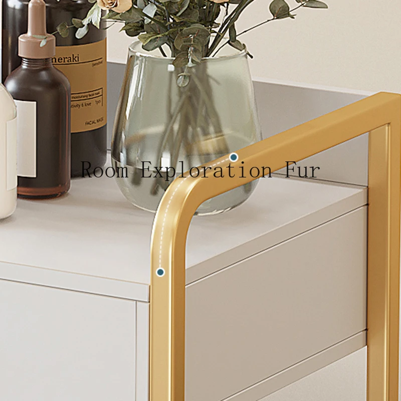 Barber Cosmetic Beauty Salon Trolley Rolling Manicure Tattoo Salon Trolley Spa Lash Carrello Con Ruote Furniture WKST
