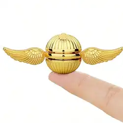 Enchanted Fidget Spinner: Ultimate Stress Relief and Focus Boosting Toy (Gold)