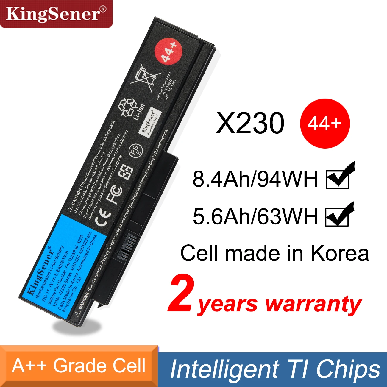 Фото Аккумулятор KingSener 45N1025 для ноутбука Lenovo Thinkpad X230 X230i X230S 45N1024 45N1028 45N1029 45N1020 45N1021 №1