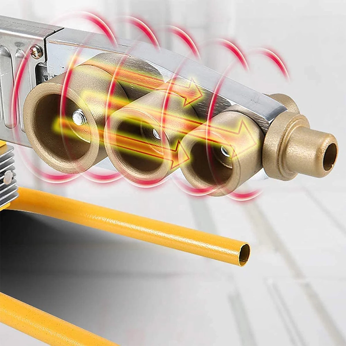 1000W/800W Pipe Welding Machine Pipe Soldering Iron Plastic Welding PP/PPR/PB/PE Tube Heating Hot Melt Tool 63/32 Types