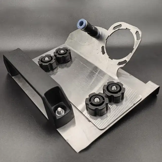 Supporto Smerigliatrice Angolare Per Taglio 45° - Compatibile Con Tipo 100, Per Piastrelle E Legno - Kit Completo - Foto 3