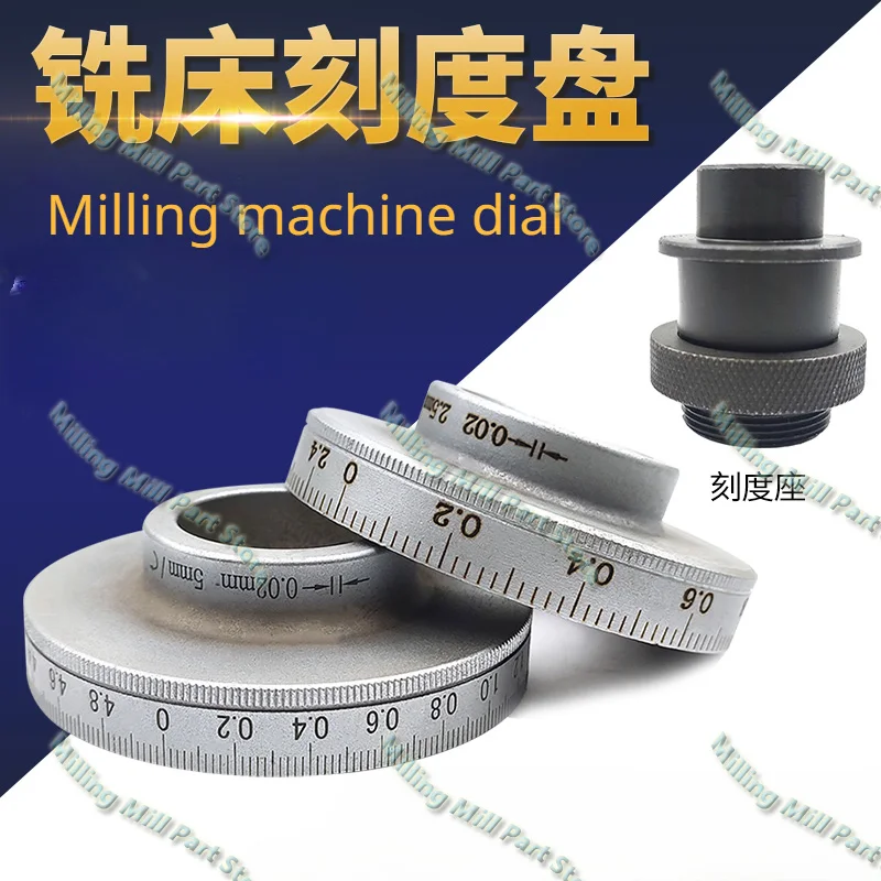 X/Y/Z Axis Scale Dial Ring Lock CNC Vertical Mill Nut D4