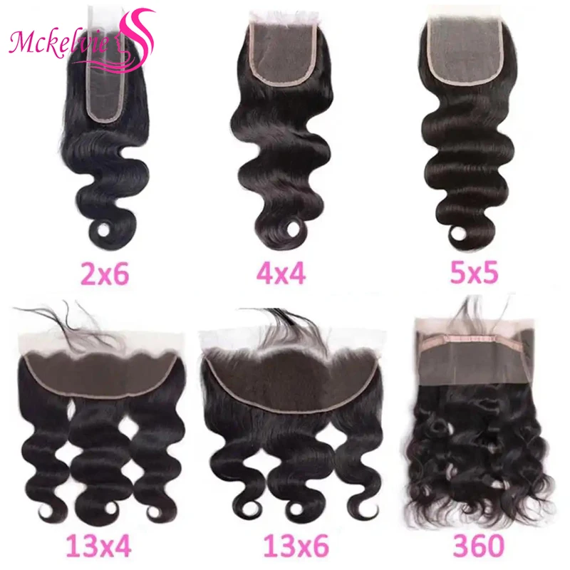 Body Wave Lace Closure Human Hair Transparent Lace For Black Woman Brazilian Remy Hair Soft and Silky Pre Plucked Hairline