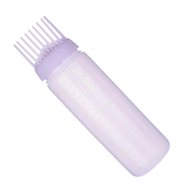 Root Comb Applicator Bottle Perming Tools Hair Oil Applicator Squeeze  Bottle Hair Dye Bottle Brush for